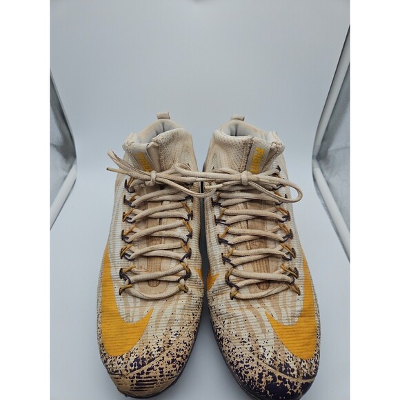 Lsu Fighting Tigers Zoom‎ Trout 3 Promo Sample 2017 World Series Run Cleats Worn main image 7